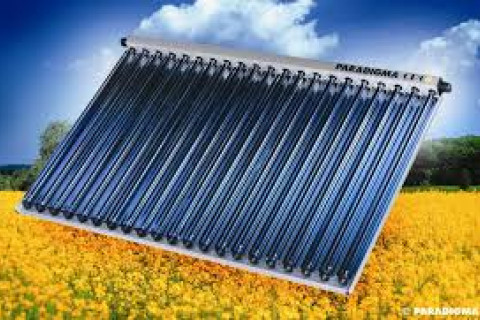 Zonneboiler vacuumcollector